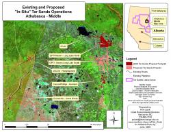 Athabasca Middle Region, Existing and Proposed Projects